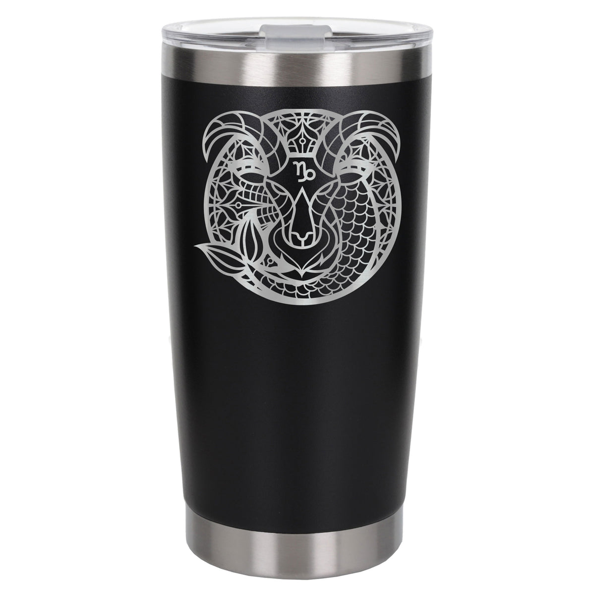 Black Thermal Metal Coffee Cup