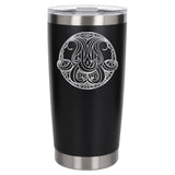 Black Thermal Metal Coffee Cup