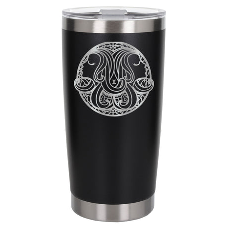 Black Thermal Metal Coffee Cup