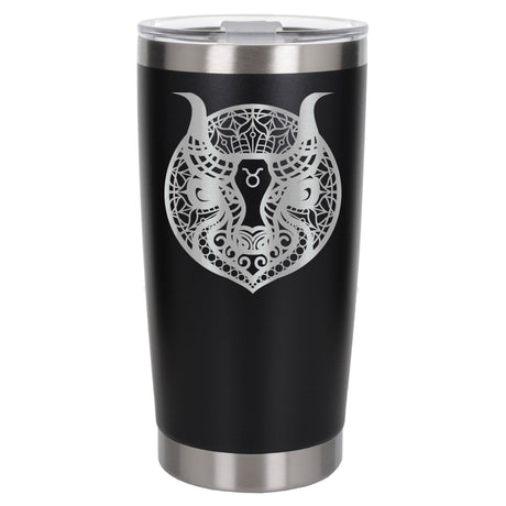 Black Thermal Metal Coffee Cup