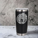 Black Thermal Metal Coffee Cup
