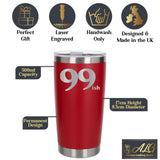 Red Thermal Metal Coffee Cup