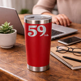 Red Thermal Metal Coffee Cup
