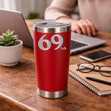 Red Thermal Metal Coffee Cup
