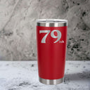 Red Thermal Metal Coffee Cup