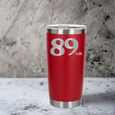 Red Thermal Metal Coffee Cup