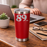 Red Thermal Metal Coffee Cup