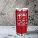 Red Thermal Metal Coffee Cup