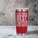 Red Thermal Metal Coffee Cup