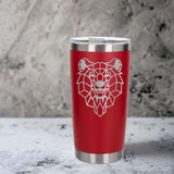 Red Thermal Metal Coffee Cup