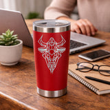 Red Thermal Metal Coffee Cup