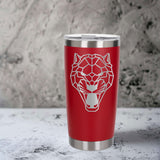 Red Thermal Metal Coffee Cup