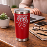 Red Thermal Metal Coffee Cup