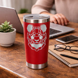 Red Thermal Metal Coffee Cup
