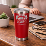 Red Thermal Metal Coffee Cup