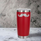 Red Thermal Metal Coffee Cup