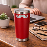 Red Thermal Metal Coffee Cup