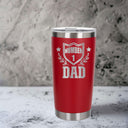 Red Thermal Metal Coffee Cup