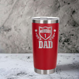 Red Thermal Metal Coffee Cup