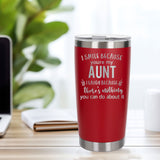 Red Thermal Metal Coffee Cup