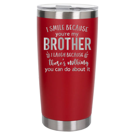 Red Thermal Metal Coffee Cup