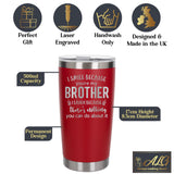 Red Thermal Metal Coffee Cup