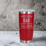 Red Thermal Metal Coffee Cup