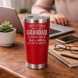 Red Thermal Metal Coffee Cup