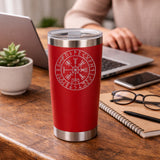 Red Thermal Metal Coffee Cup