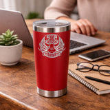 Red Thermal Metal Coffee Cup