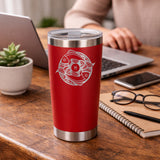 Red Thermal Metal Coffee Cup