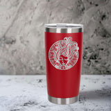 Red Thermal Metal Coffee Cup