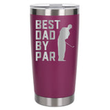 Dark Pink Thermal Metal Coffee Cup