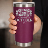 Dark Pink Thermal Metal Coffee Cup