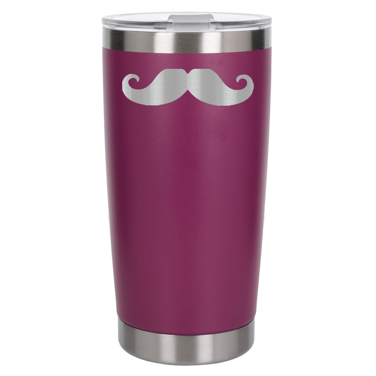 Dark Pink Thermal Metal Coffee Cup