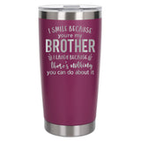Dark Pink Thermal Metal Coffee Cup