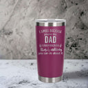 Dark Pink Thermal Metal Coffee Cup