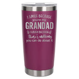 Dark Pink Thermal Metal Coffee Cup