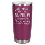 Dark Pink Thermal Metal Coffee Cup
