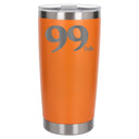 Orange Thermal Metal Coffee Cup