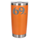 Orange Thermal Metal Coffee Cup