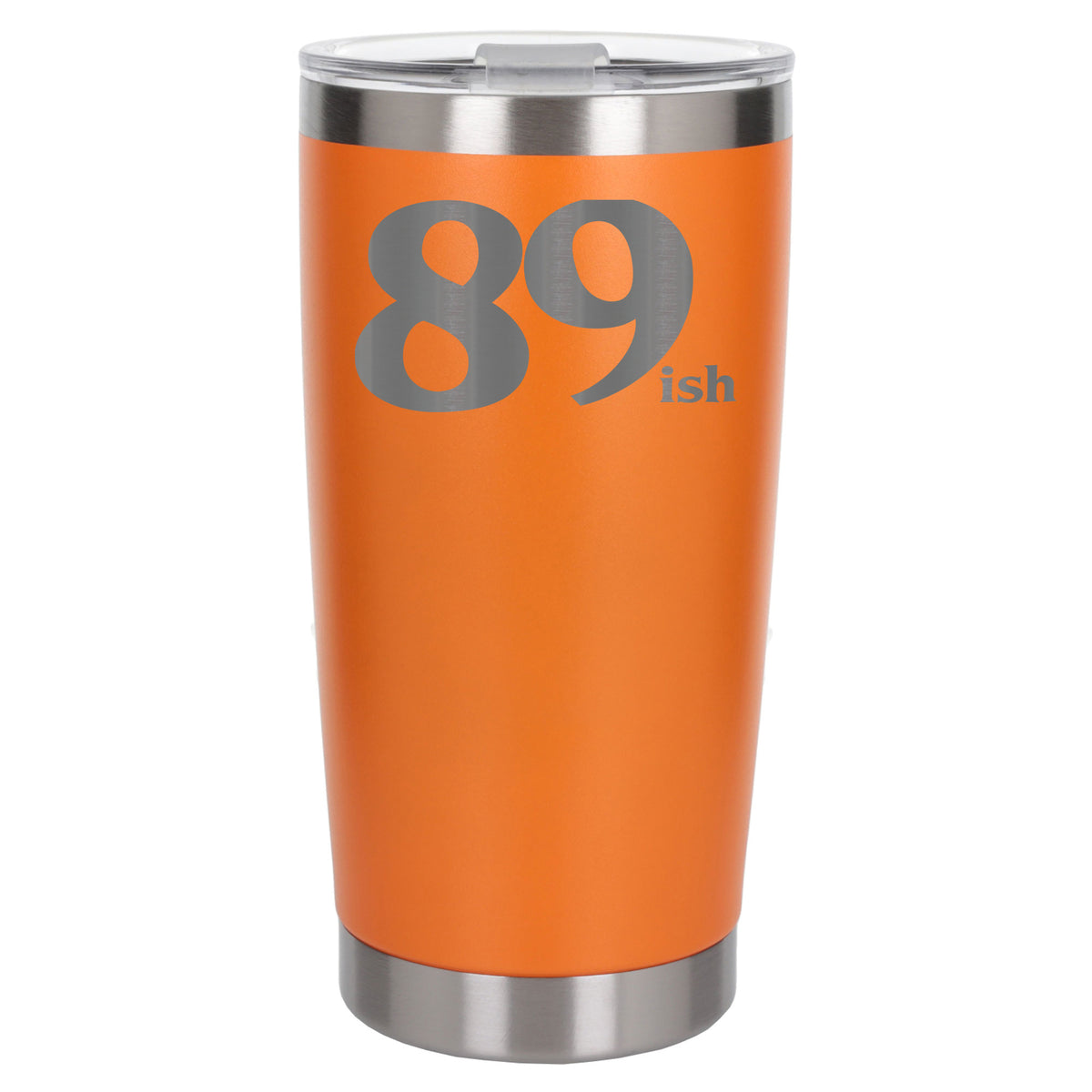 Orange Thermal Metal Coffee Cup
