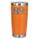 Orange Thermal Metal Coffee Cup