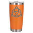 Orange Thermal Metal Coffee Cup