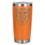 Orange Thermal Metal Coffee Cup