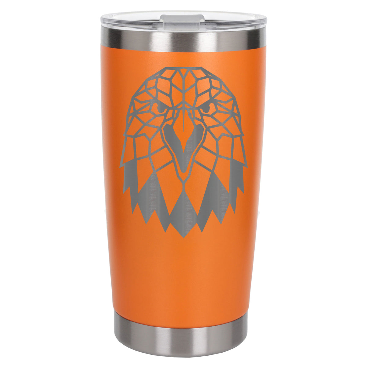Orange Thermal Metal Coffee Cup