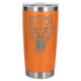 Orange Thermal Metal Coffee Cup