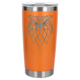 Orange Thermal Metal Coffee Cup