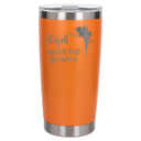 Orange Thermal Metal Coffee Cup