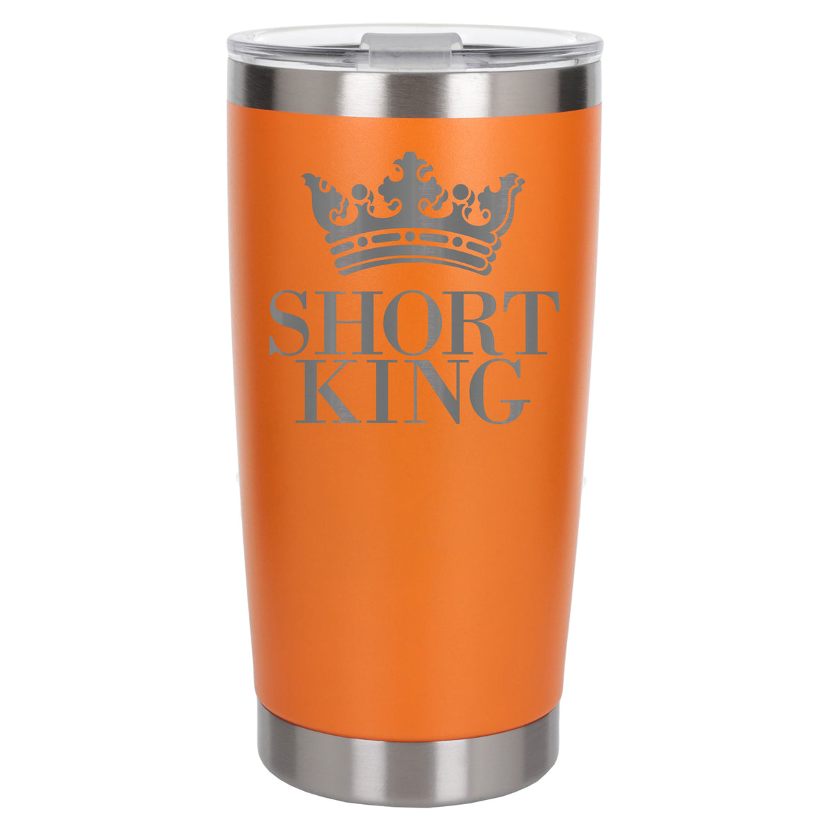 Orange Thermal Metal Coffee Cup